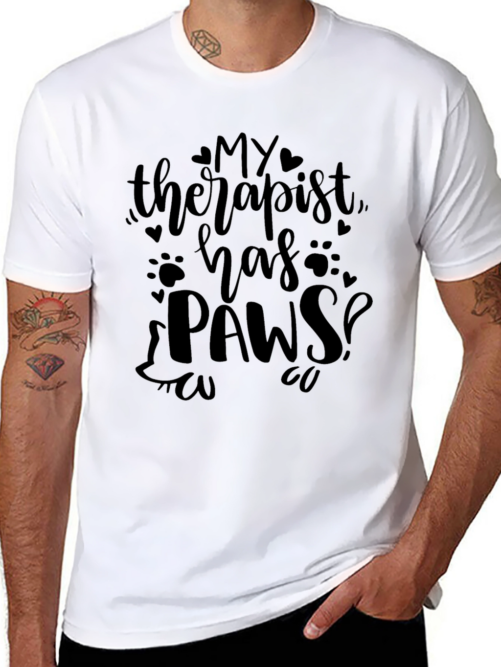 My Therapist Has Paws T-Shirt