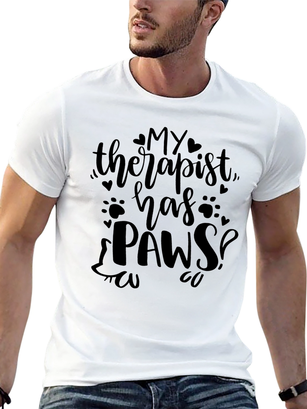 My Therapist Has Paws T-Shirt