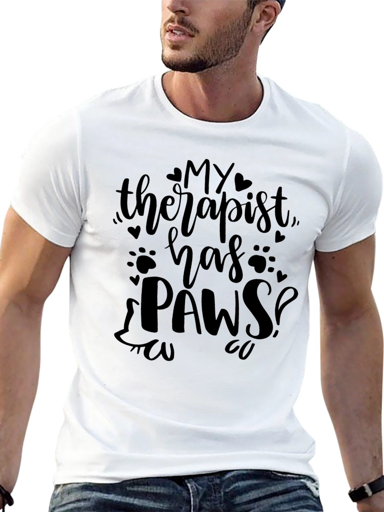 My Therapist Has Paws T-Shirt