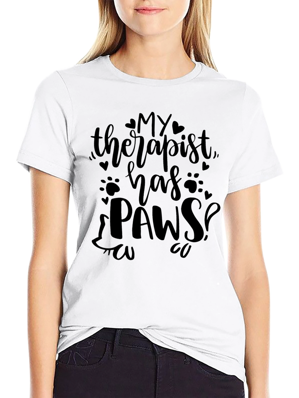 My Therapist Has Paws T-Shirt