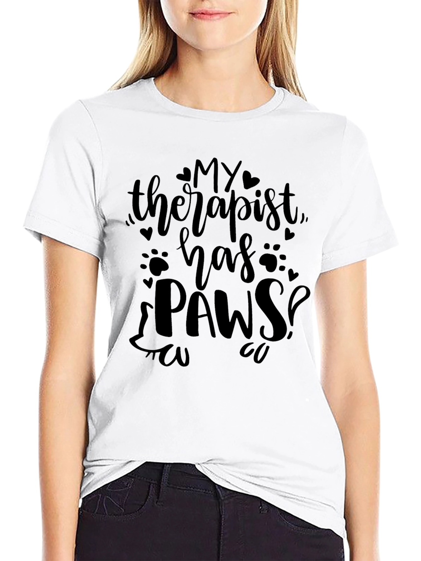 My Therapist Has Paws T-Shirt