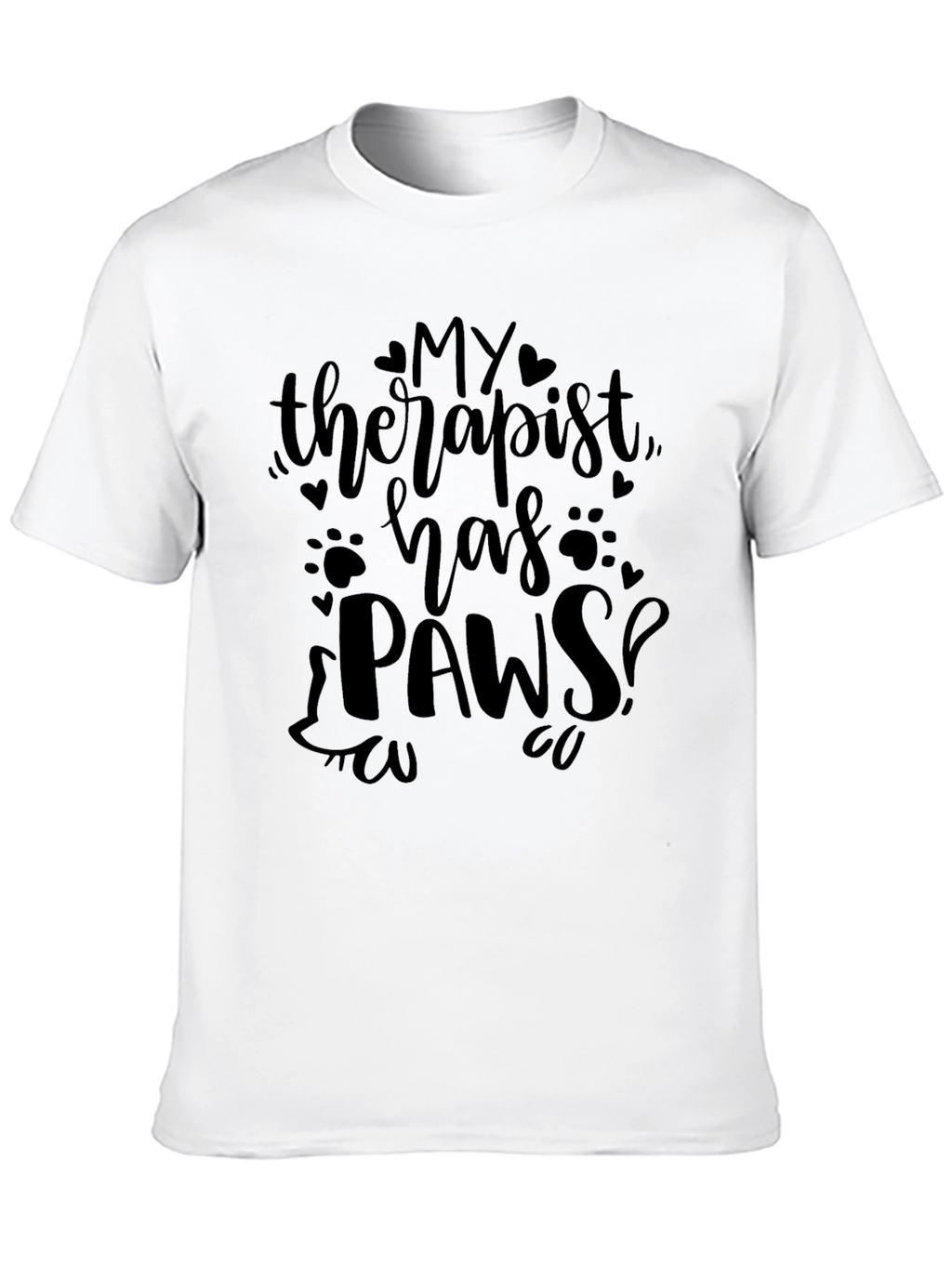 My Therapist Has Paws T-Shirt