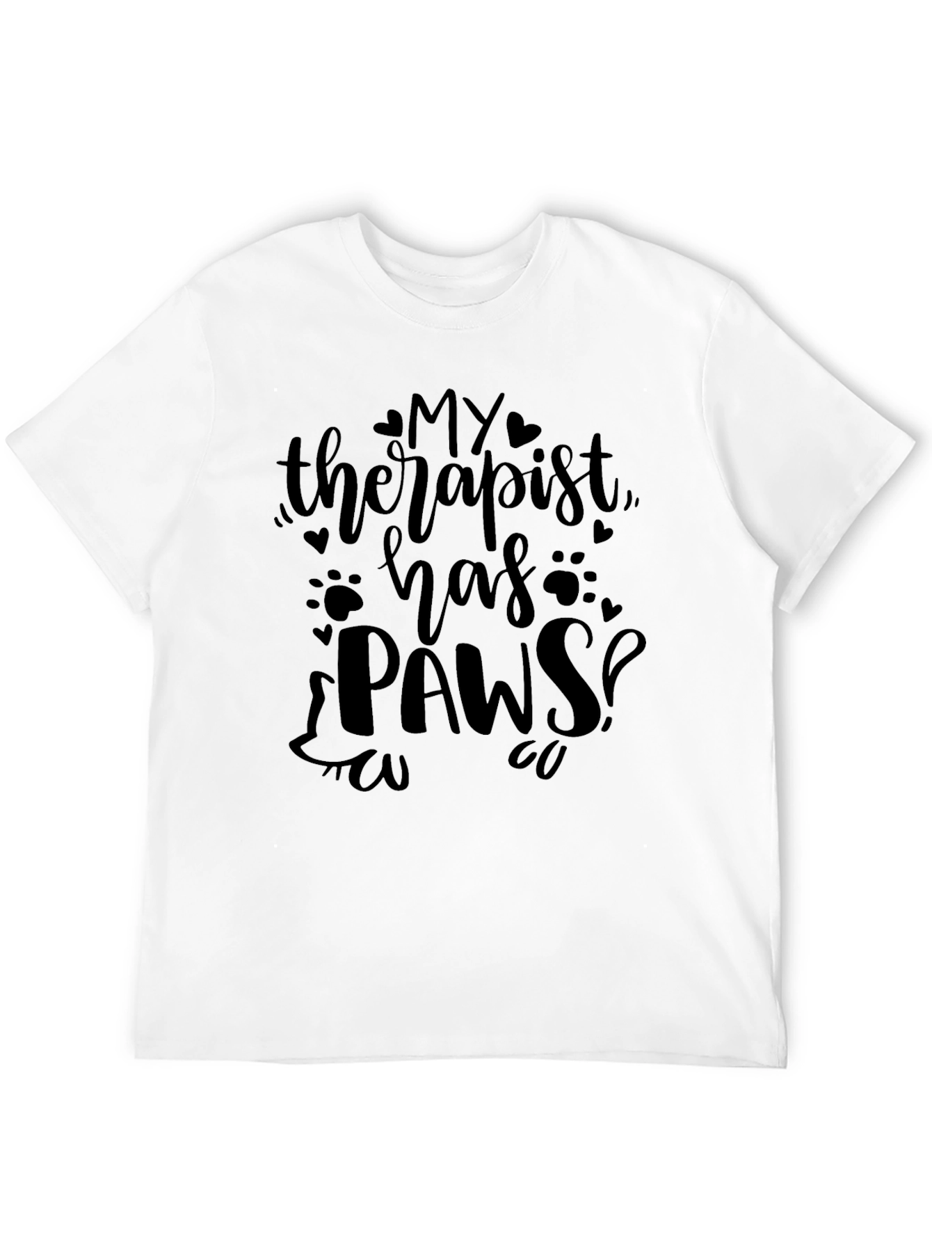 My Therapist Has Paws T-Shirt