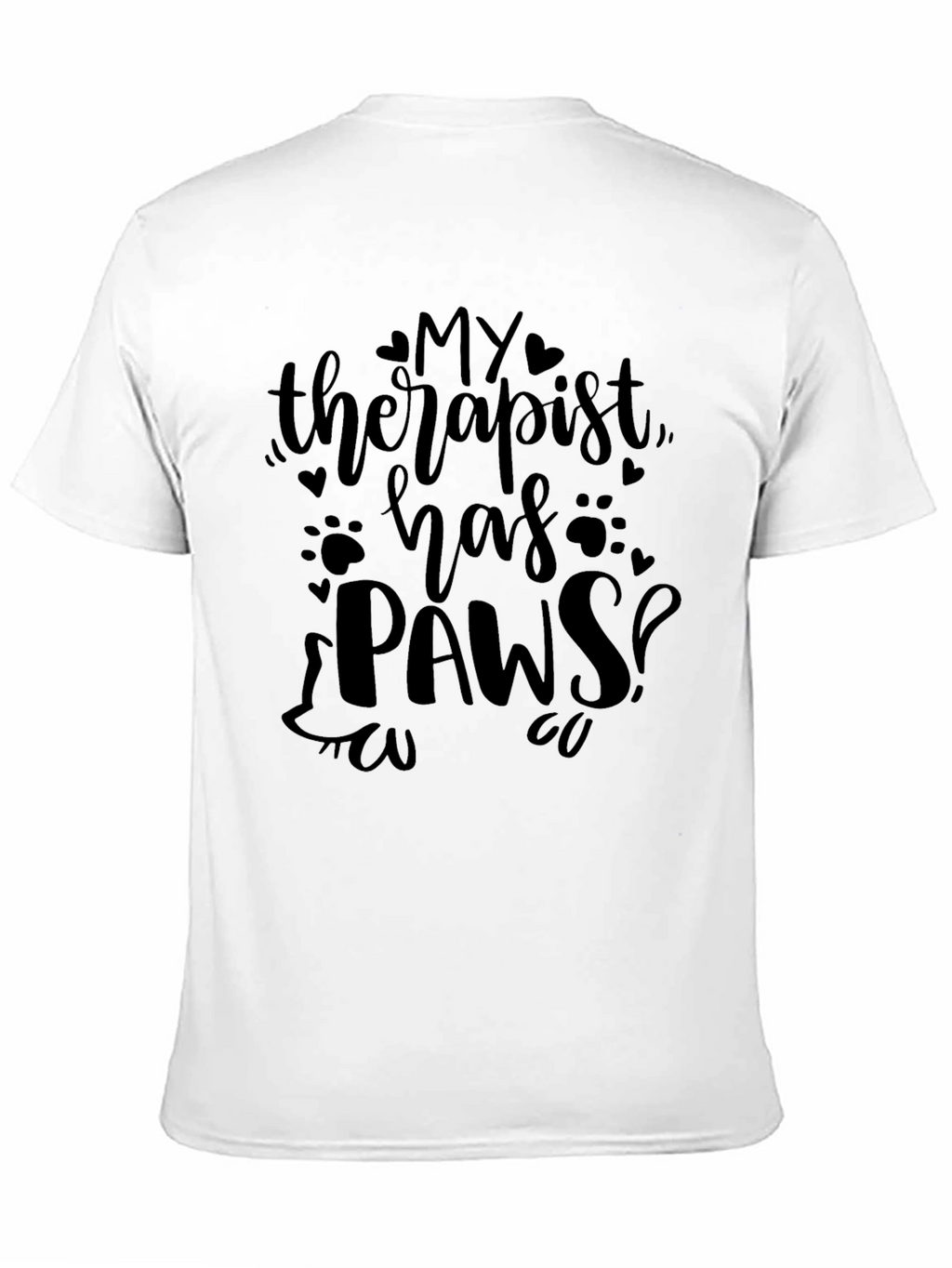 My Therapist Has Paws T-Shirt