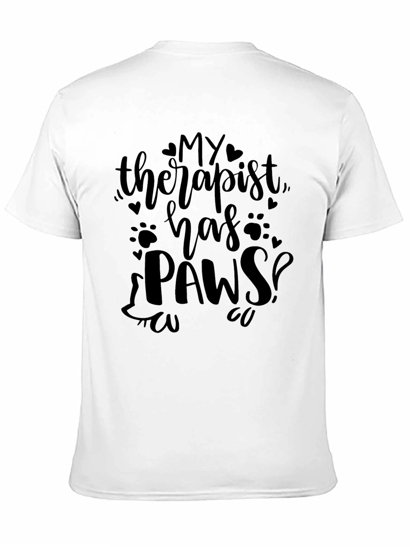 My Therapist Has Paws T-Shirt