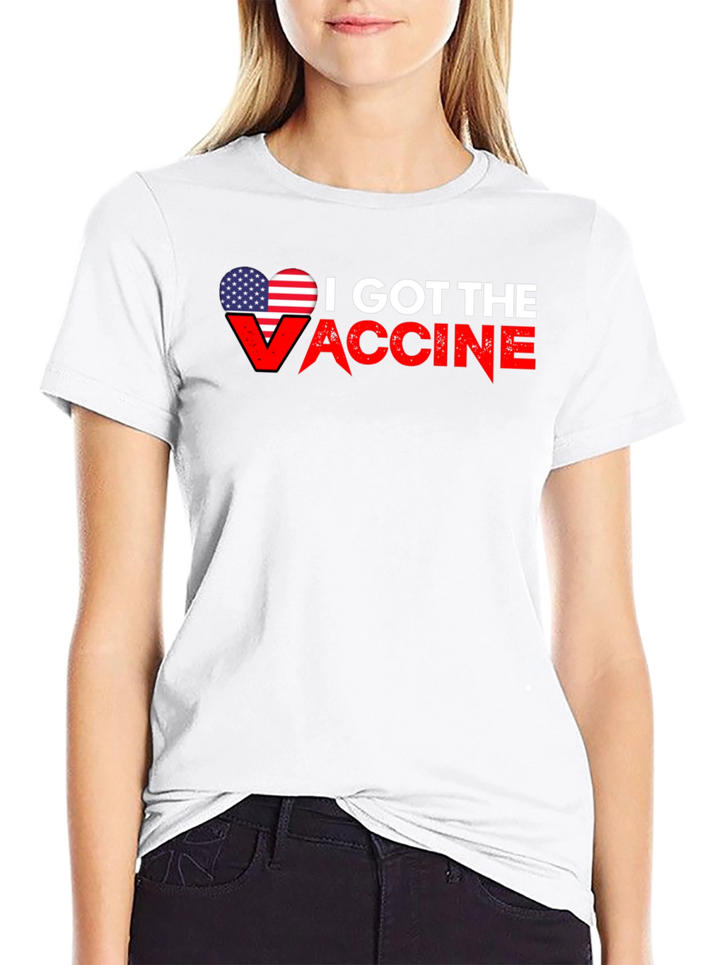 I Got The Vaccine T-Shirt - Patriotic Vax Tee