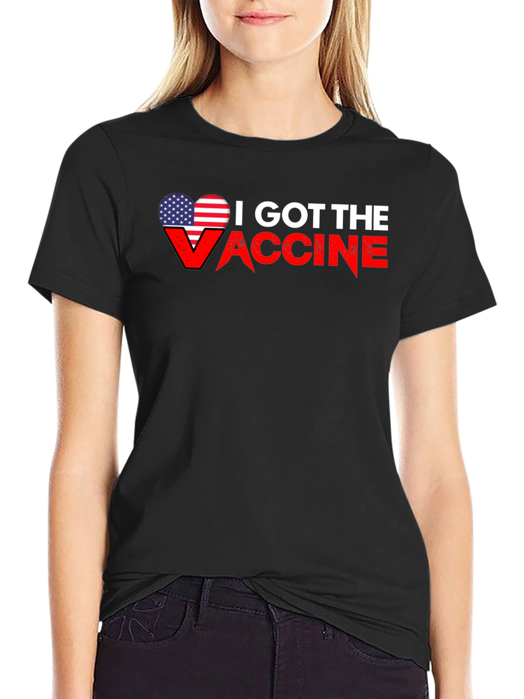 I Got The Vaccine T-Shirt - Patriotic Vax Tee