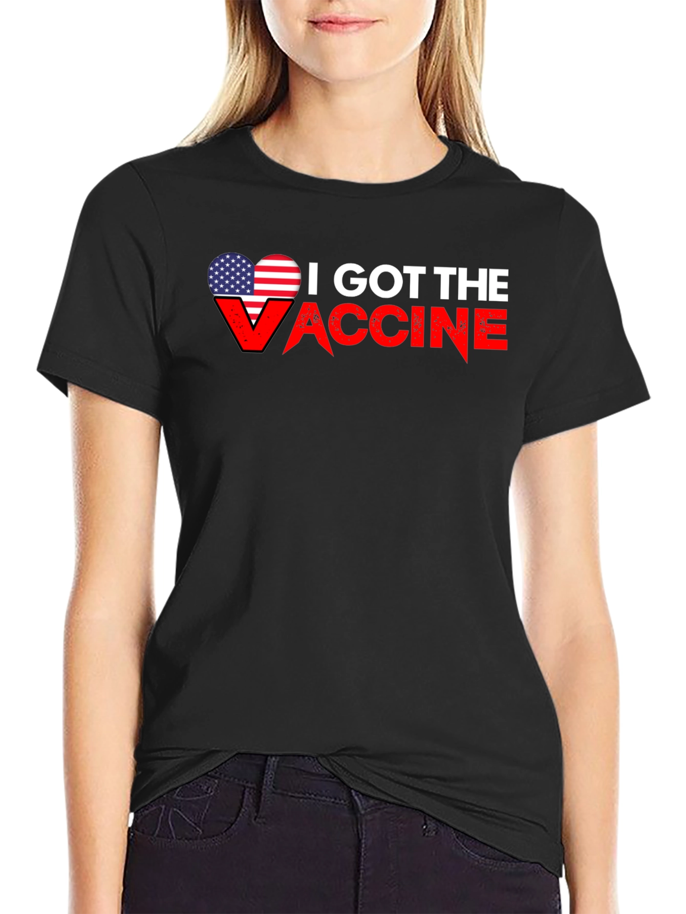 I Got The Vaccine T-Shirt - Patriotic Vax Tee