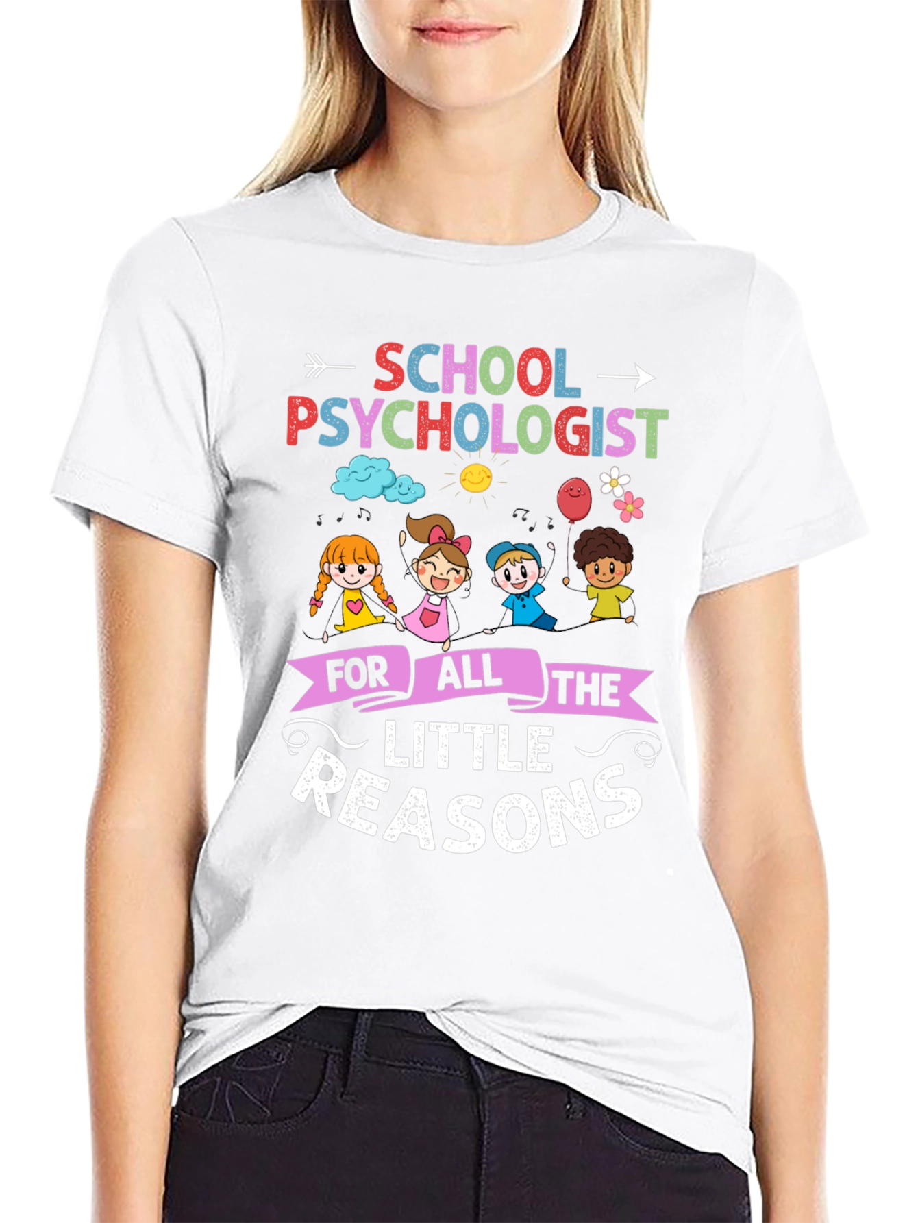 School Psychologist T-Shirt - Little Reasons Design