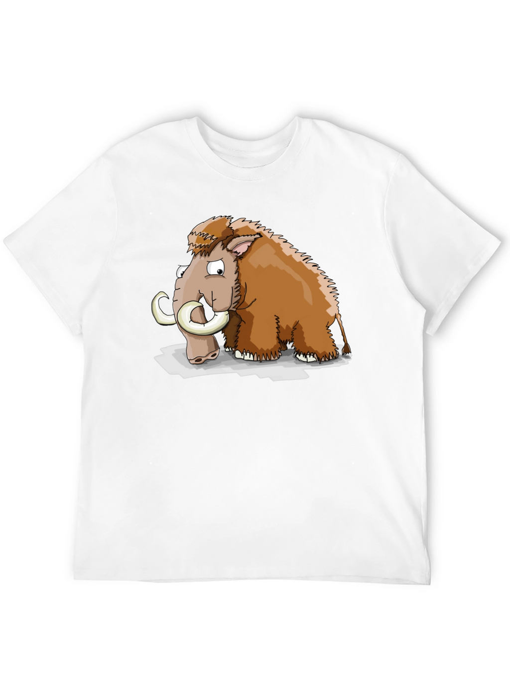 Mammoth Cartoon Graphic T-Shirt