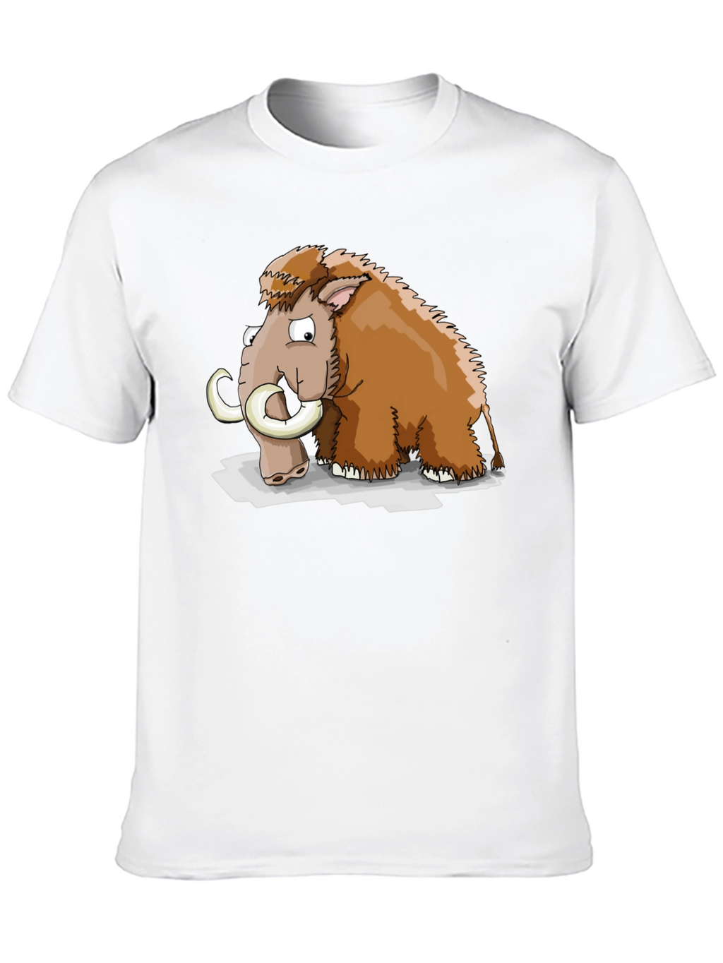 Mammoth Cartoon Graphic T-Shirt