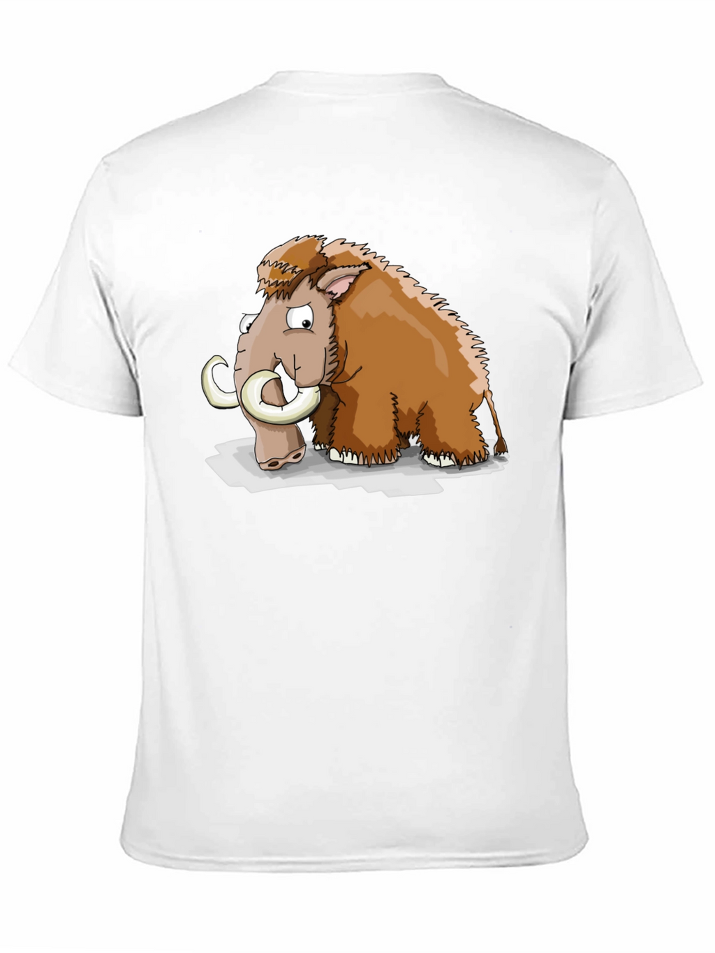 Mammoth Cartoon Graphic T-Shirt