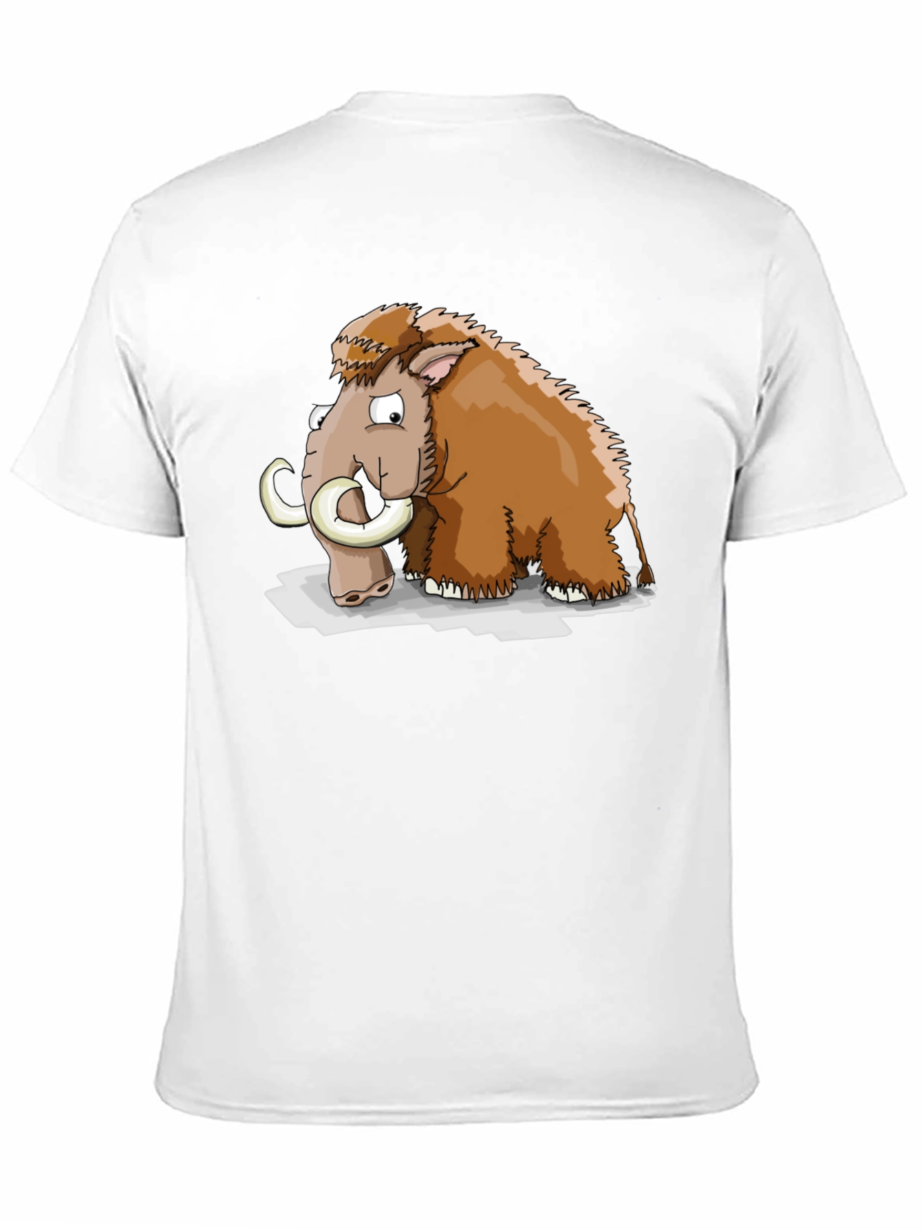 Mammoth Cartoon Graphic T-Shirt