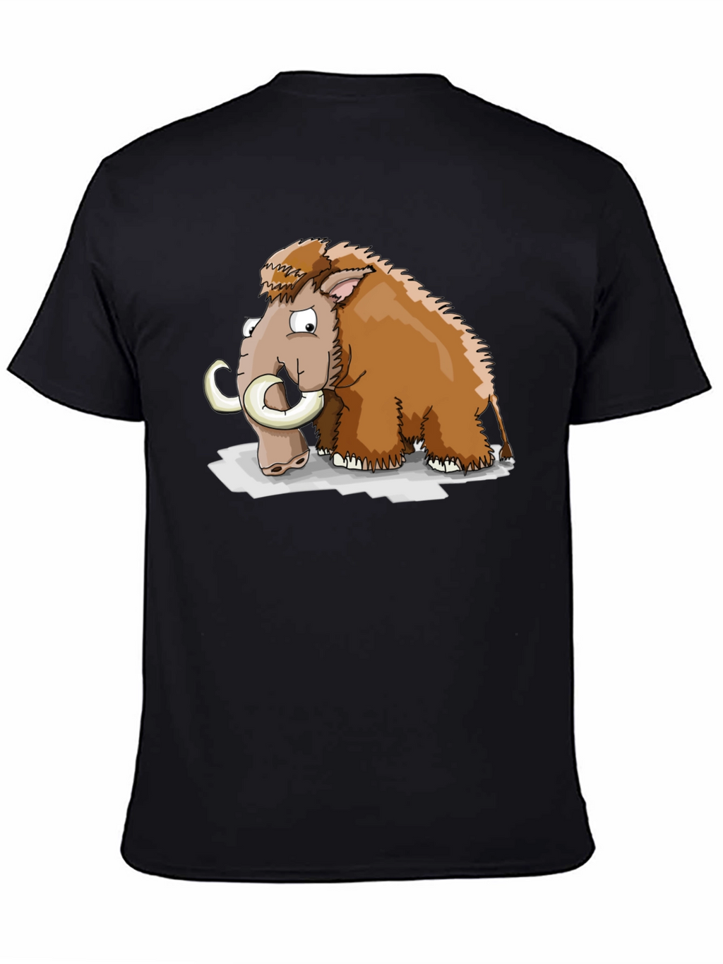 Mammoth Cartoon Graphic T-Shirt
