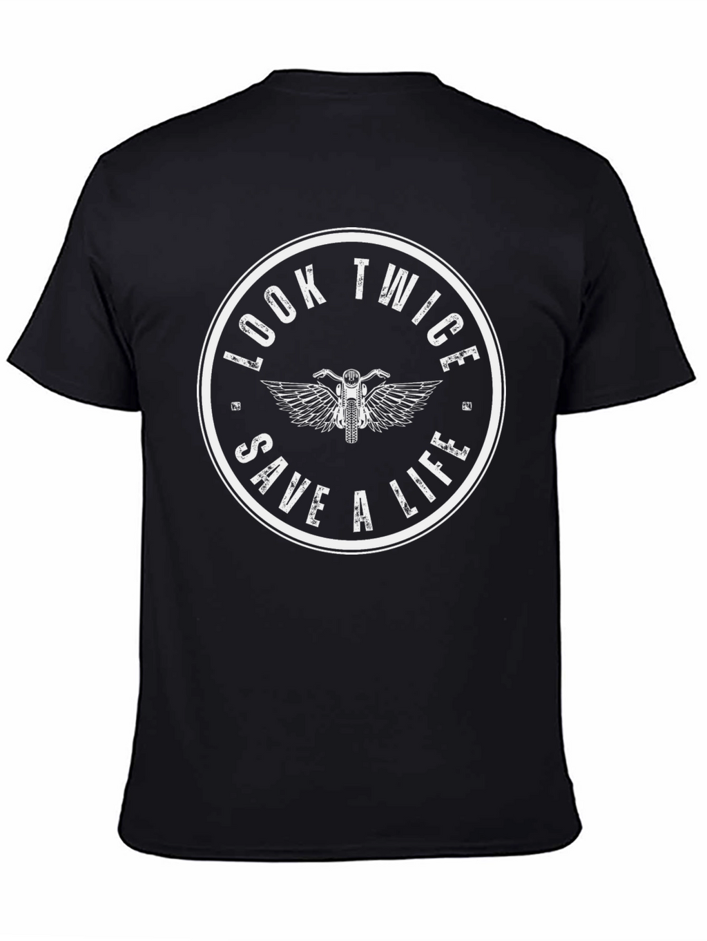 Look Twice Save A Life Graphic Tee