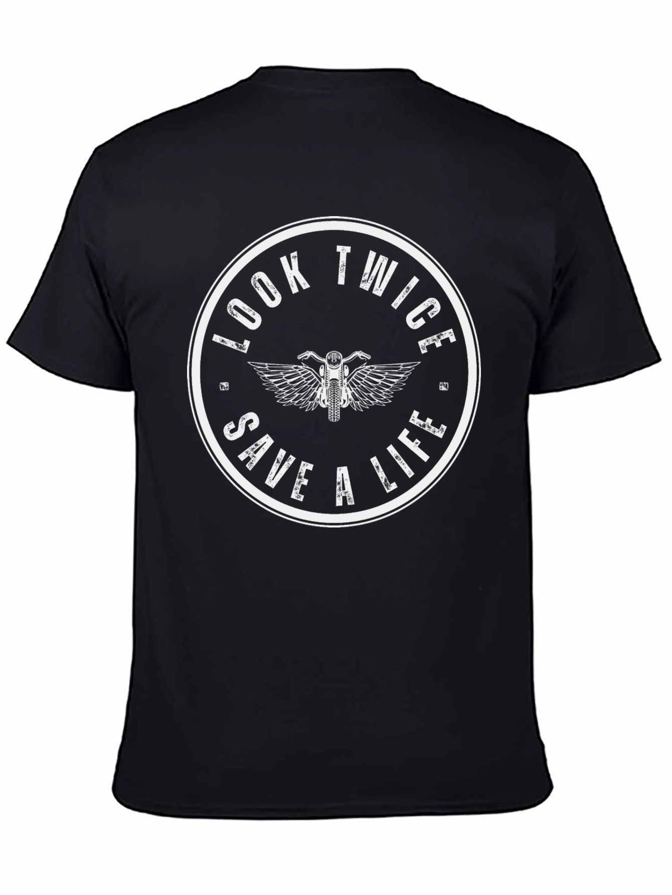Look Twice Save A Life Graphic Tee