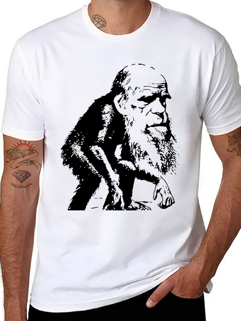 Evolution Funny Graphic T-Shirt