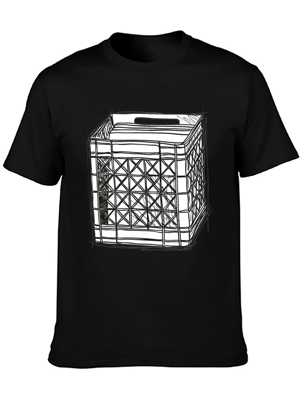 Crate Graphic Tee - Classic Black T-Shirt