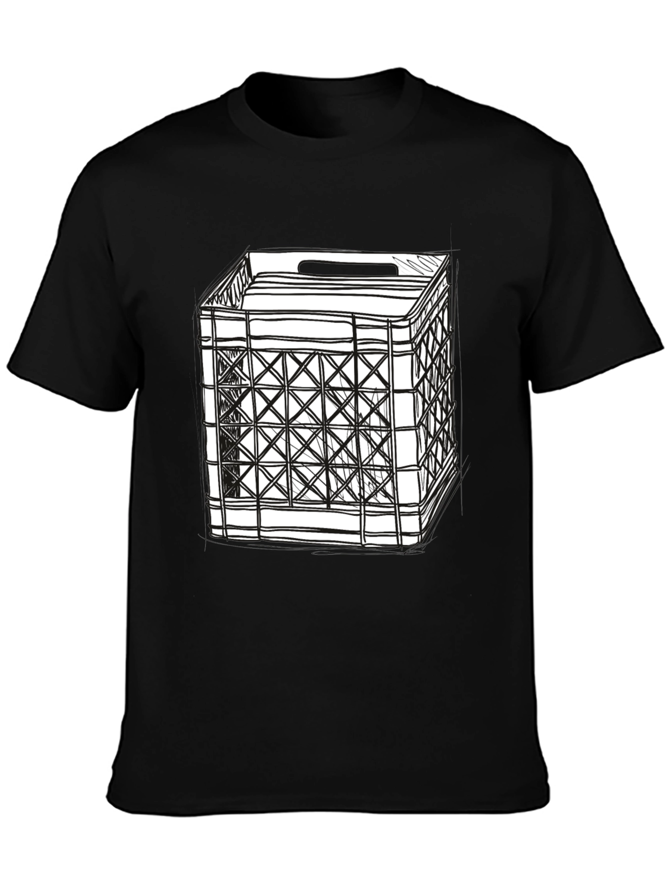 Crate Graphic Tee - Classic Black T-Shirt