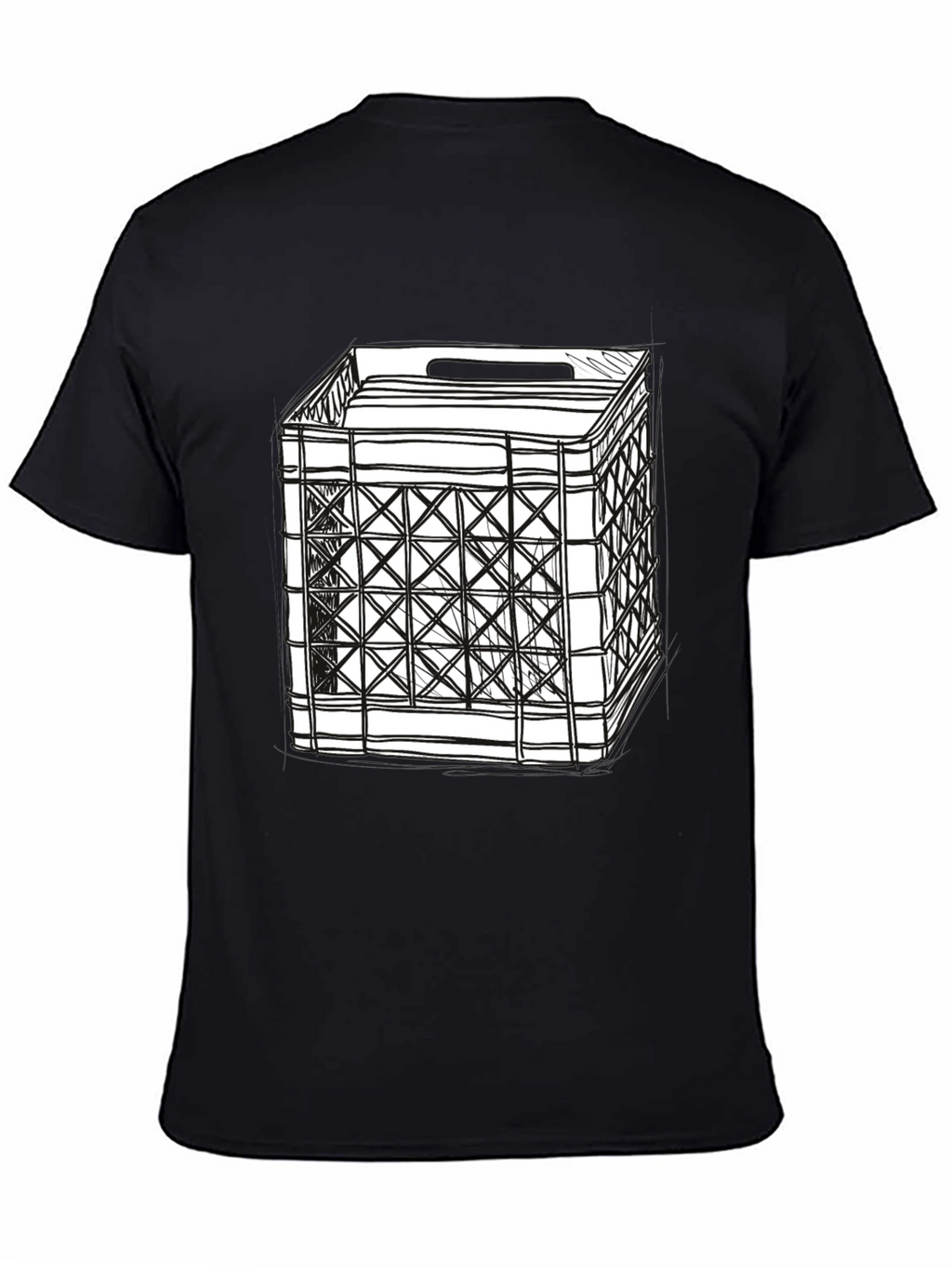 Crate Graphic Tee - Classic Black T-Shirt