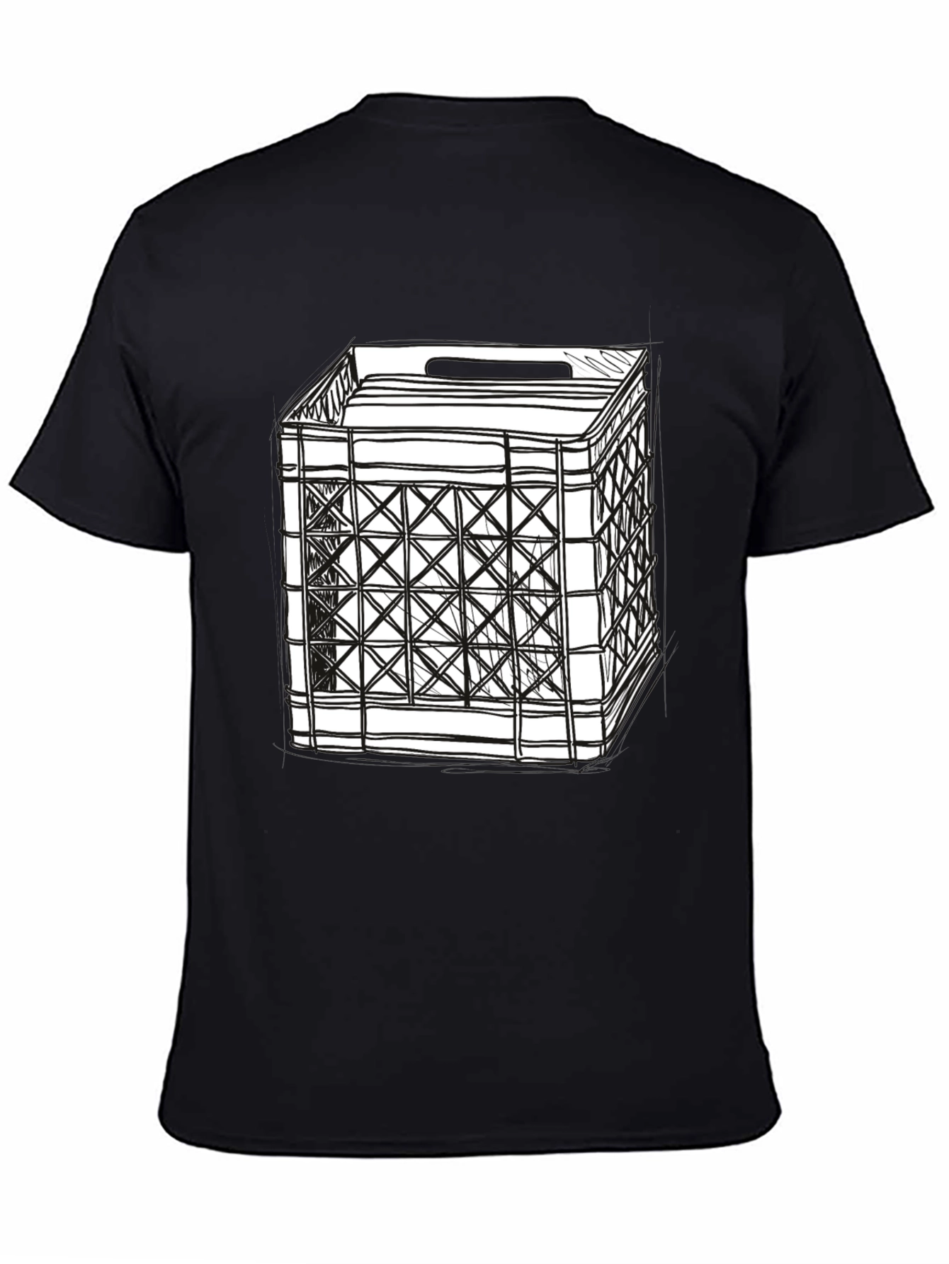 Crate Graphic Tee - Classic Black T-Shirt