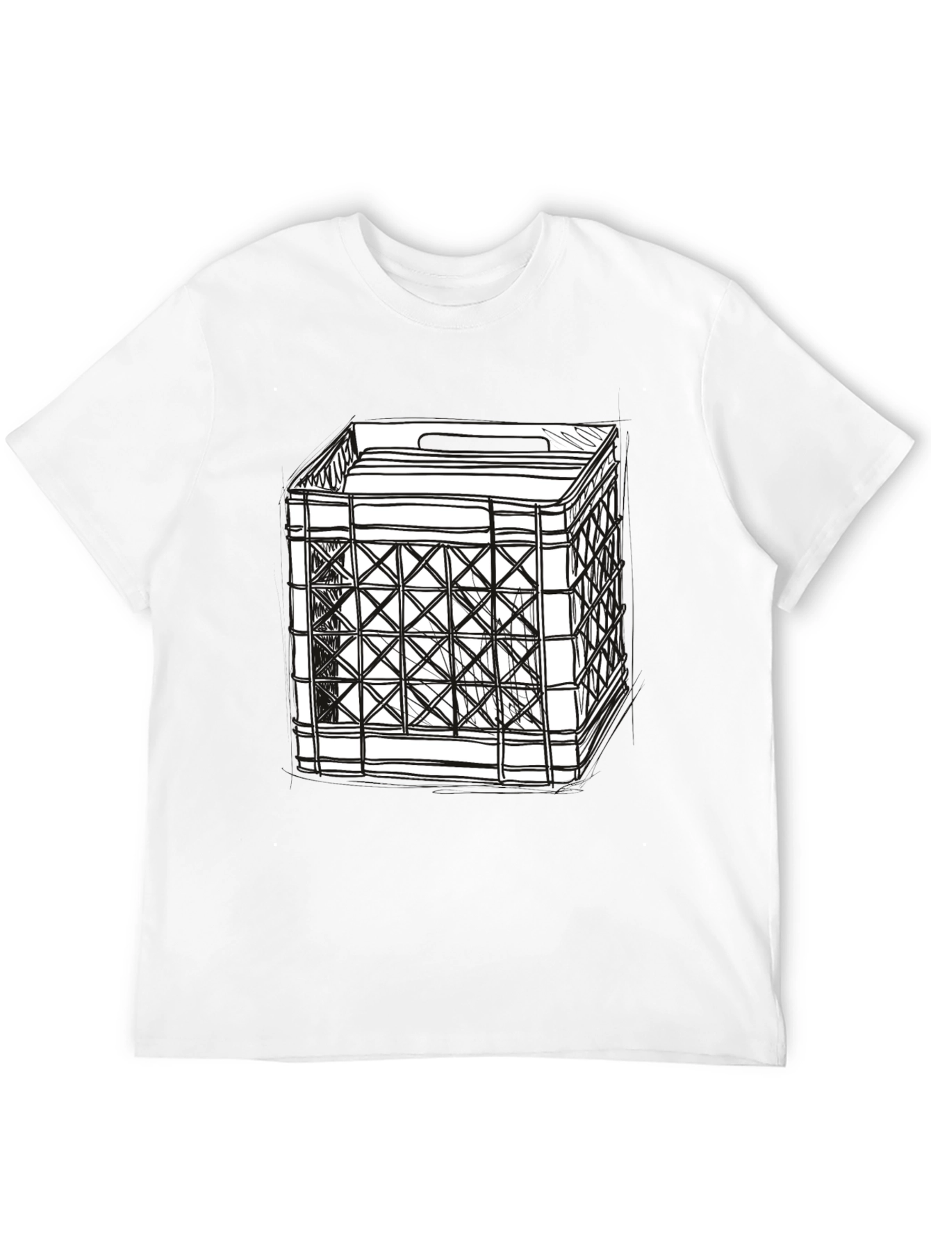 Crate Graphic Tee - Classic Black T-Shirt