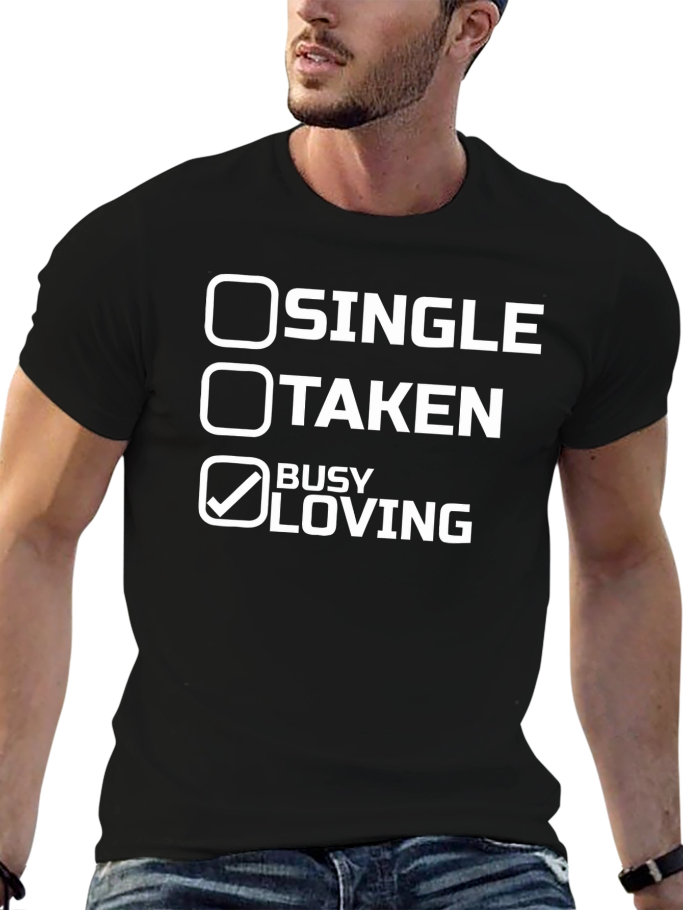 Busy Loving Graphic T-Shirt - Soft Cotton Tee