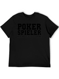 Poker Spieler T-Shirt - Sometimes Superhero!