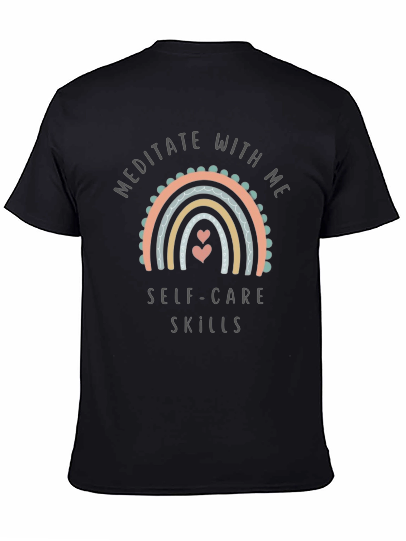 Meditate With Me Self Care Skills Graphic Tee