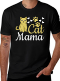 Cat Mama T-Shirt: Perfect Gift for Cat Lovers