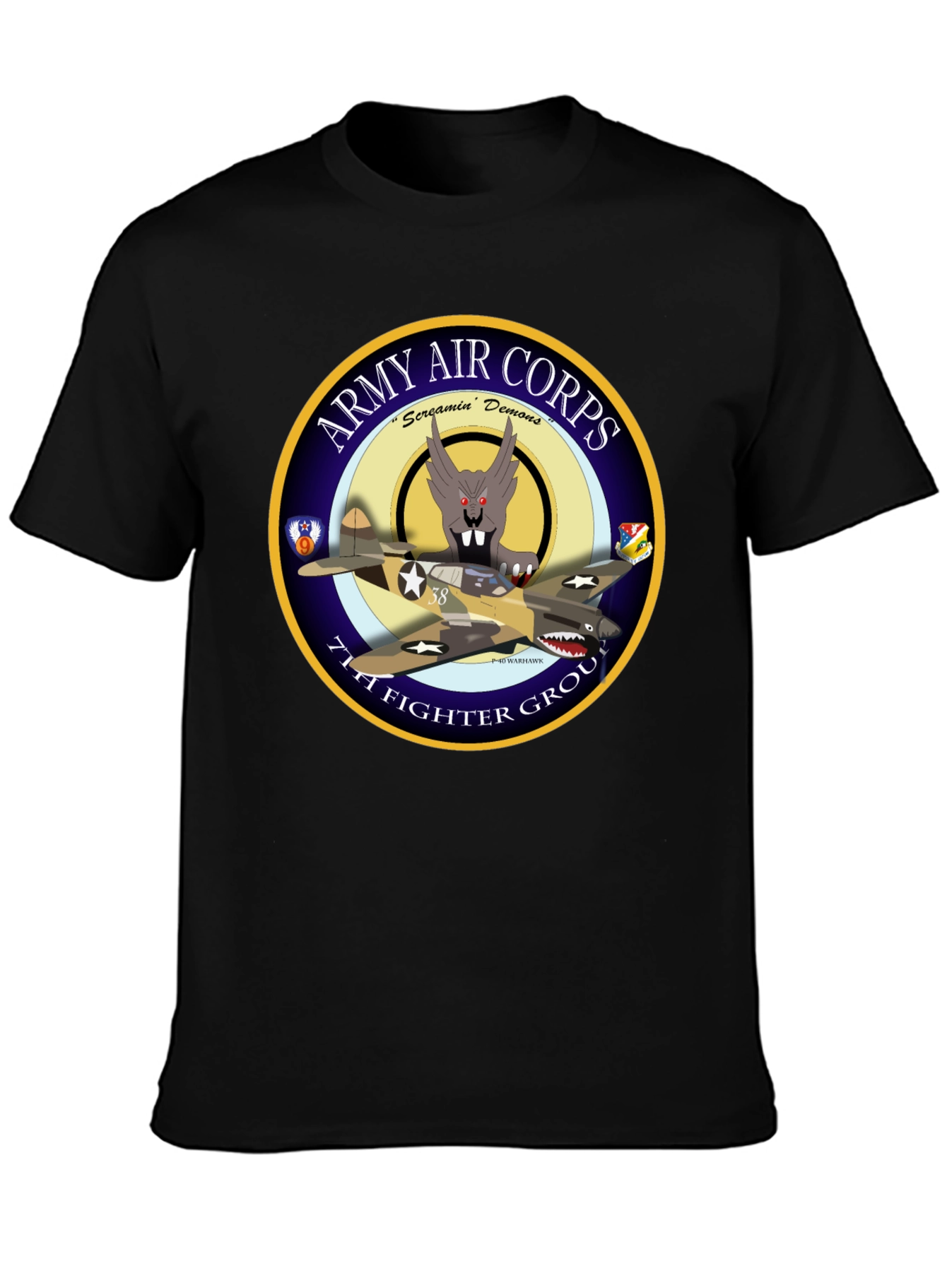 Army Air Corps 71st Fighter Group T-Shirt