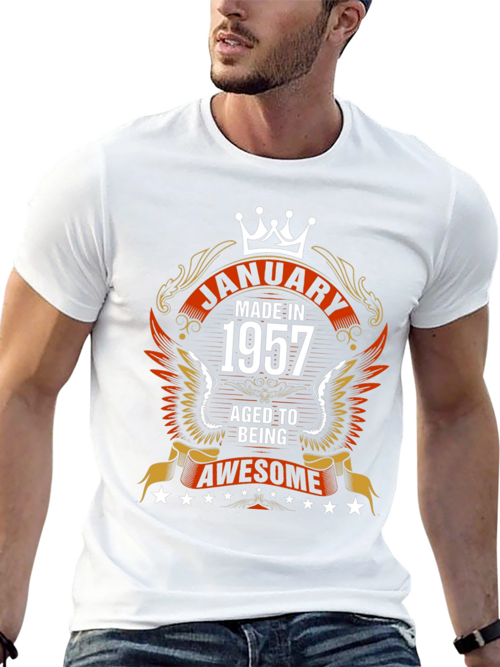 January 1957 Awesome Graphic Tee