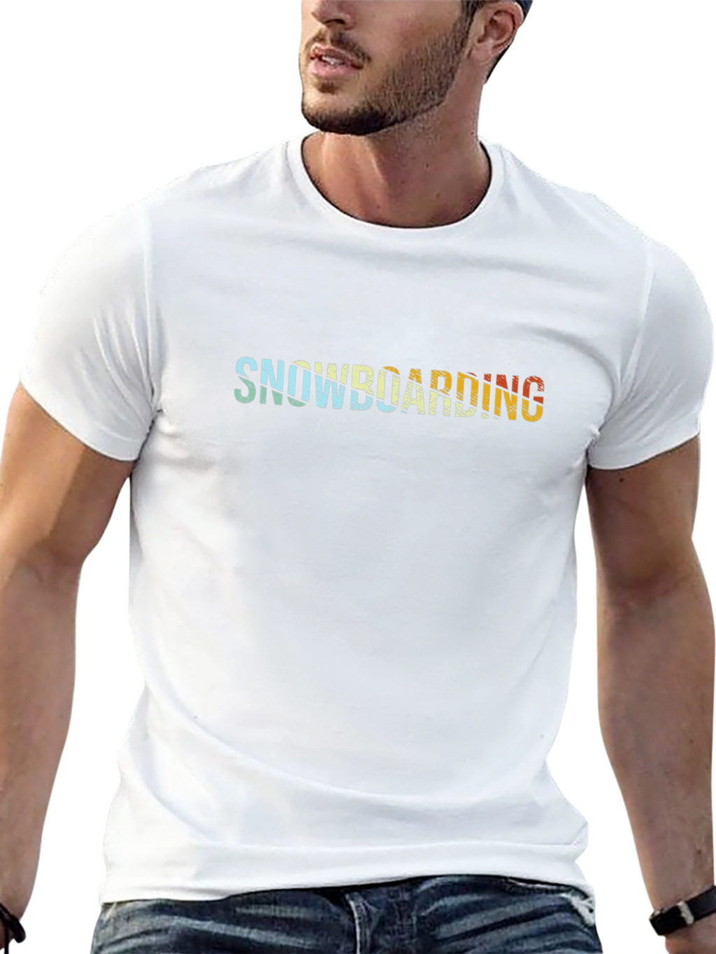 Snowboarding Graphic T-Shirt