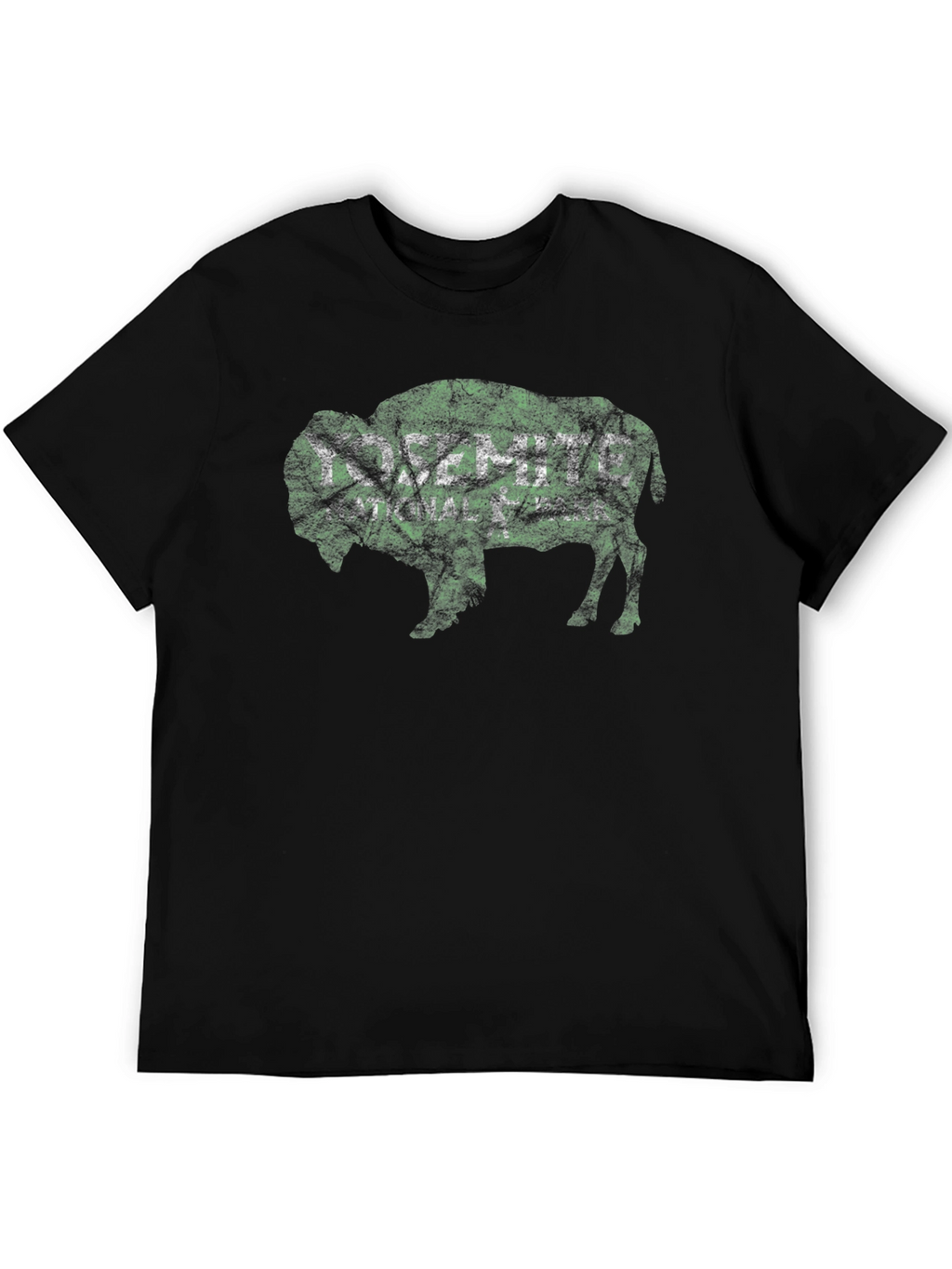 Buffalo Green and White Graphic T-Shirt