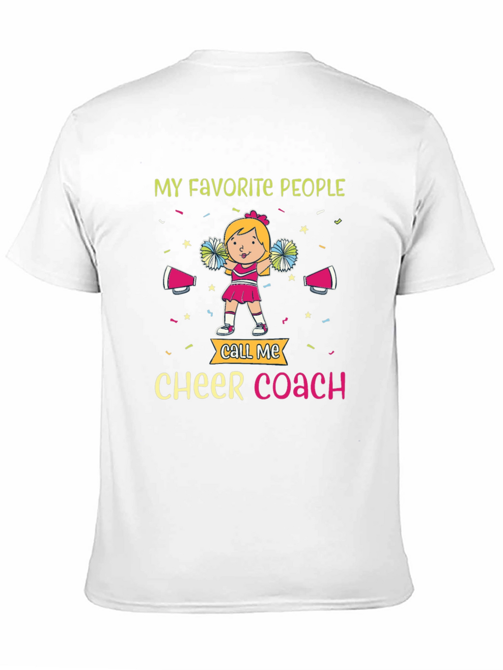 Cheer Coach T-Shirt - My Favorite People