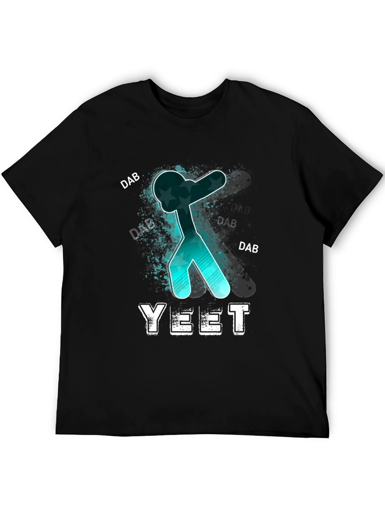 Dab Yeet Graphic Tee - Trendy Slogan T-Shirt