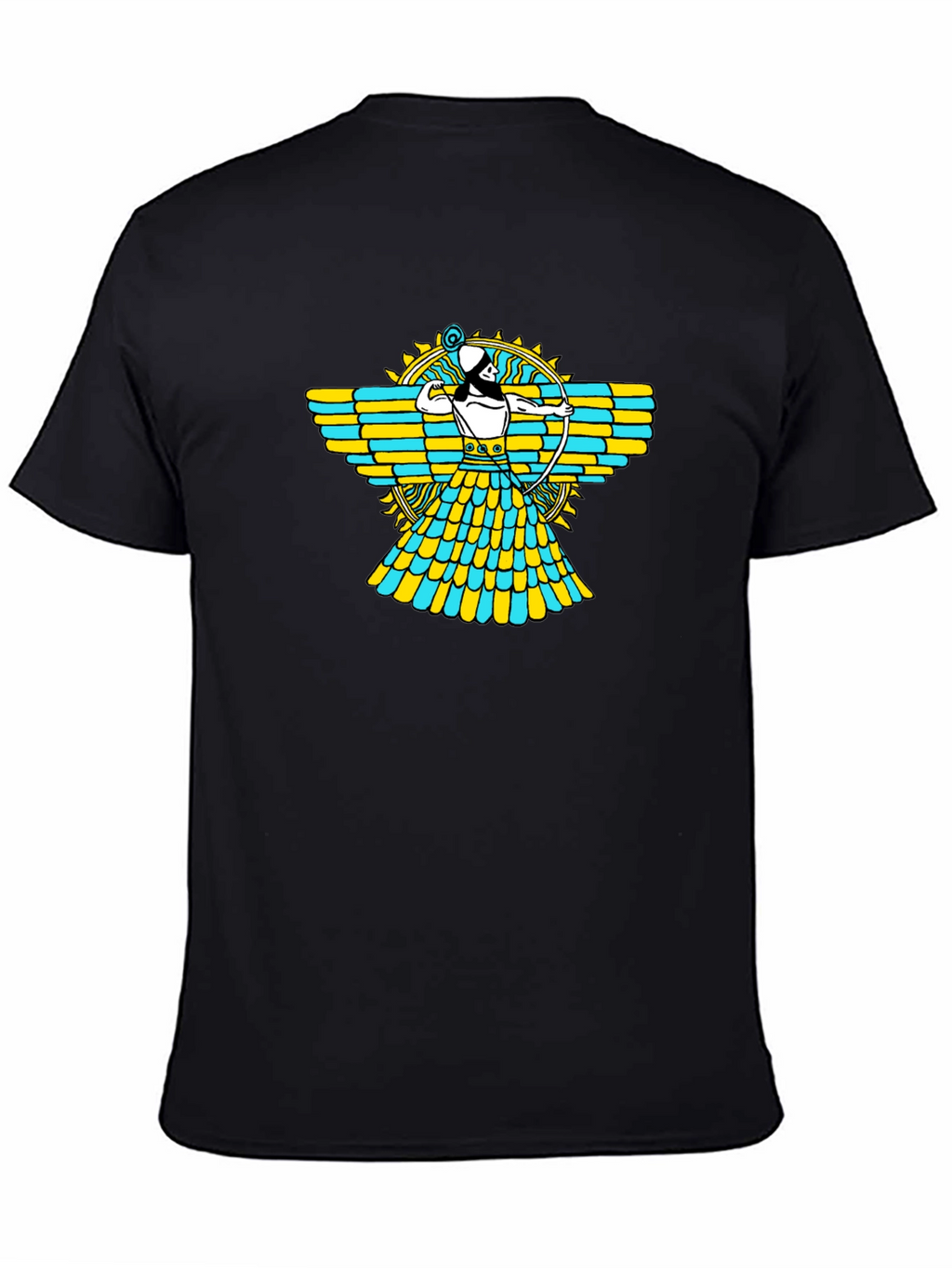 Faravahar Graphic Tee - Black Unisex Shirt