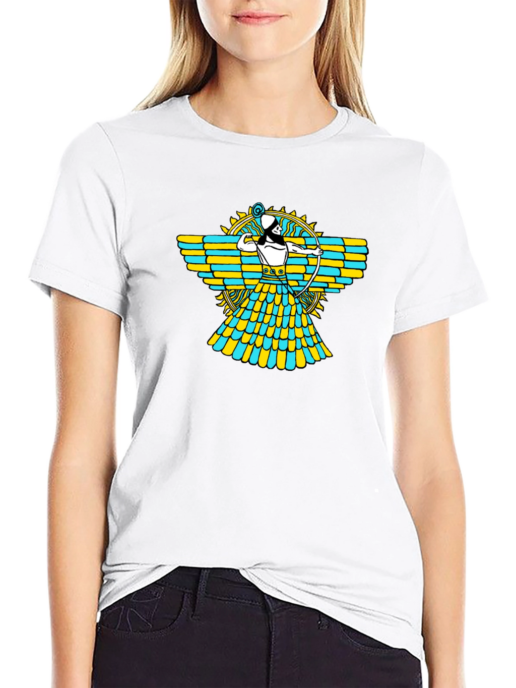 Faravahar Graphic Tee - Black Unisex Shirt