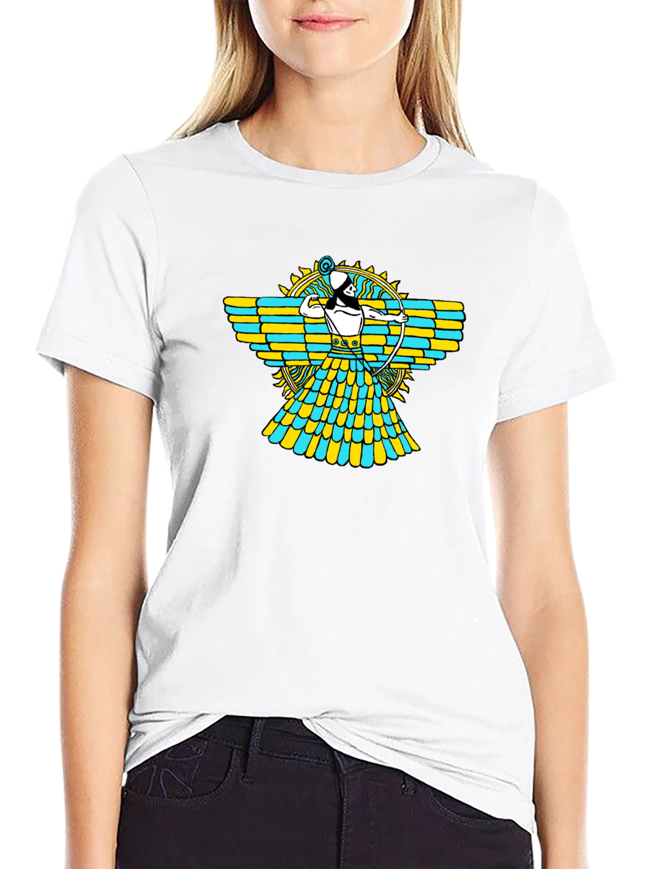 Faravahar Graphic Tee - Black Unisex Shirt