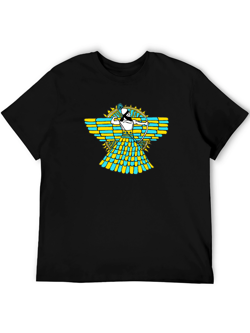 Faravahar Graphic Tee - Black Unisex Shirt