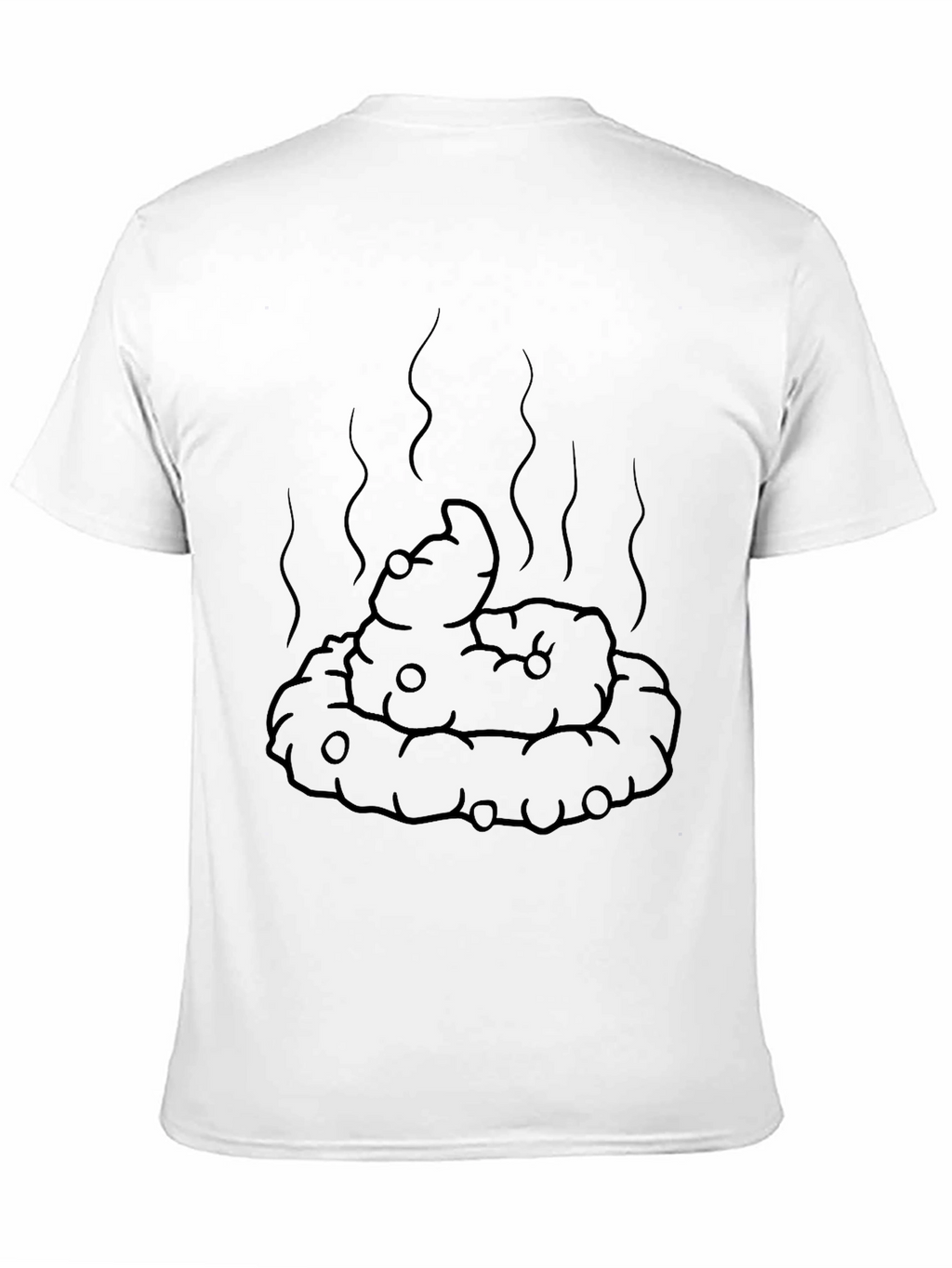 Novelty Poop Emoji T-Shirt