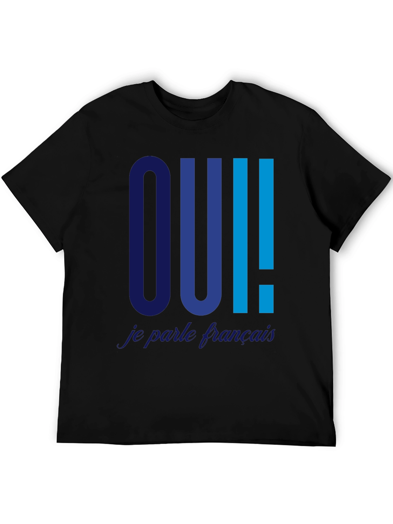 Oui Je Parle Français T-Shirt - Trendy French Tee