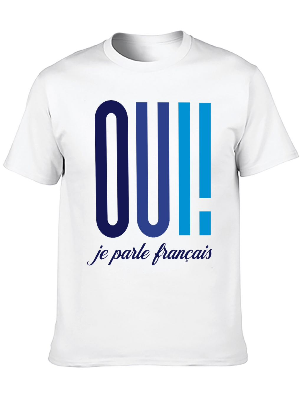 Oui Je Parle Français T-Shirt - Trendy French Tee