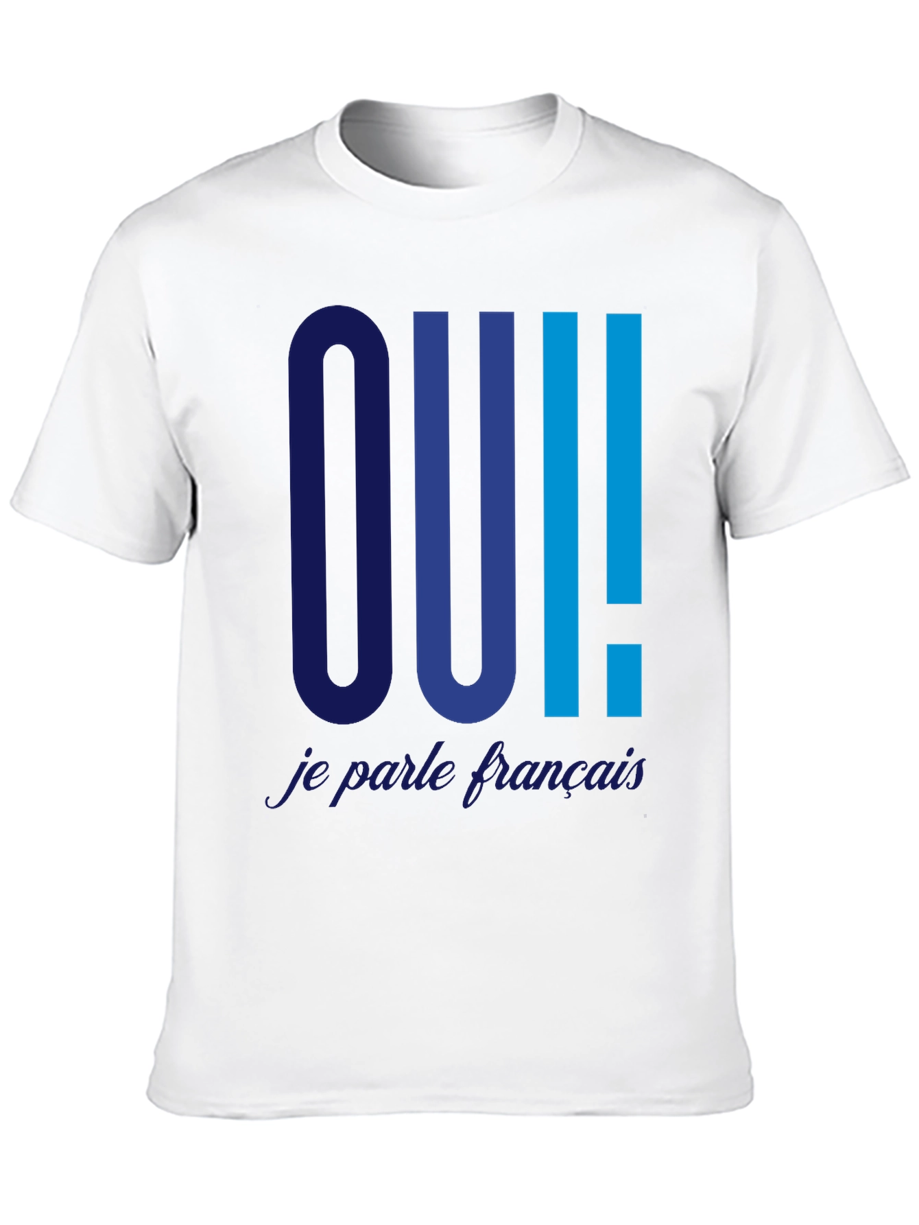 Oui Je Parle Français T-Shirt - Trendy French Tee