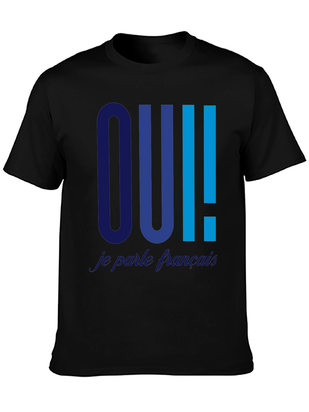 Oui Je Parle Français T-Shirt - Trendy French Tee