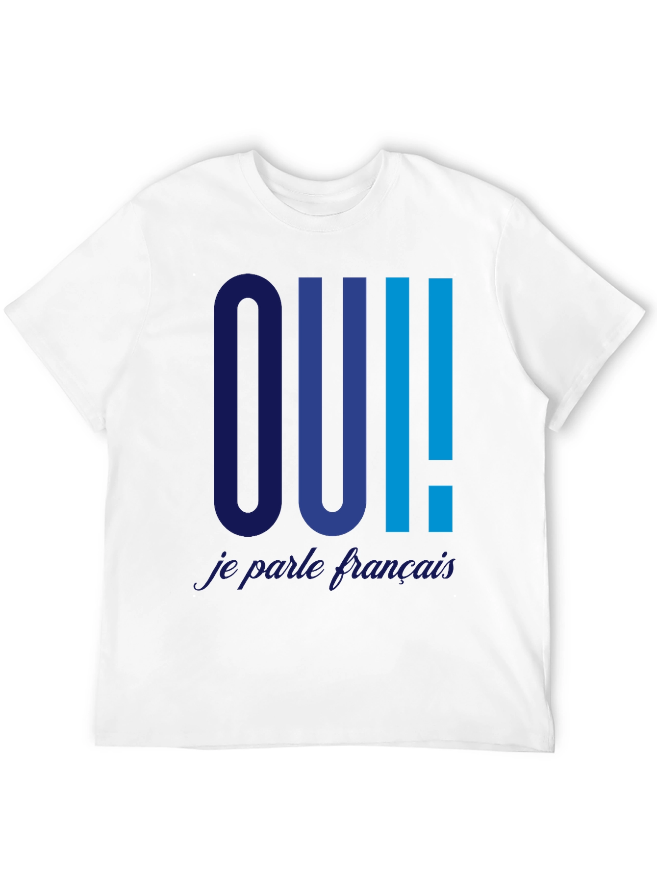 Oui Je Parle Français T-Shirt - Trendy French Tee