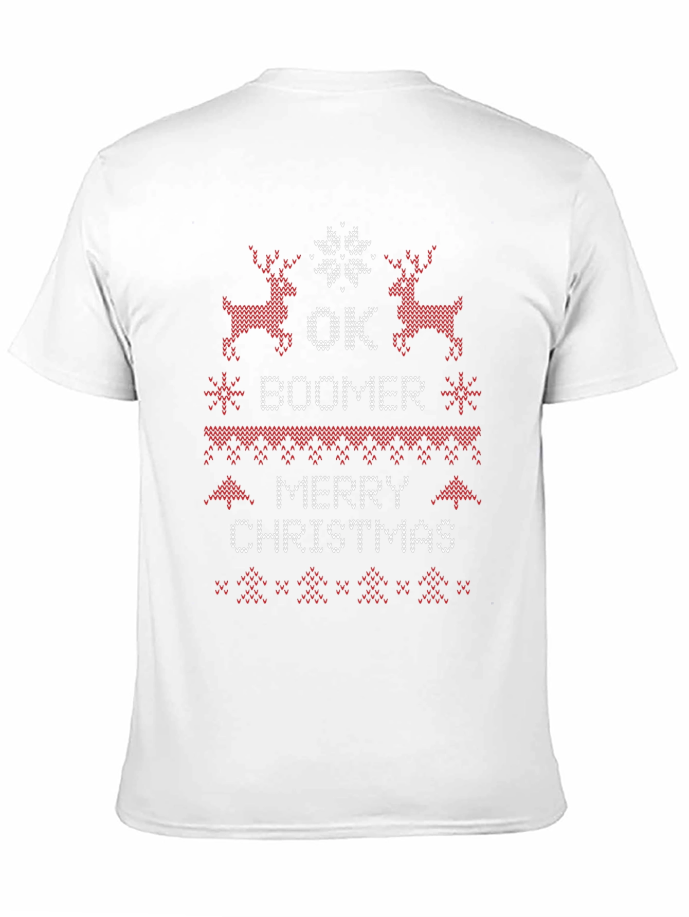 Ok Boomer Merry Christmas Ugly Sweater T-Shirt