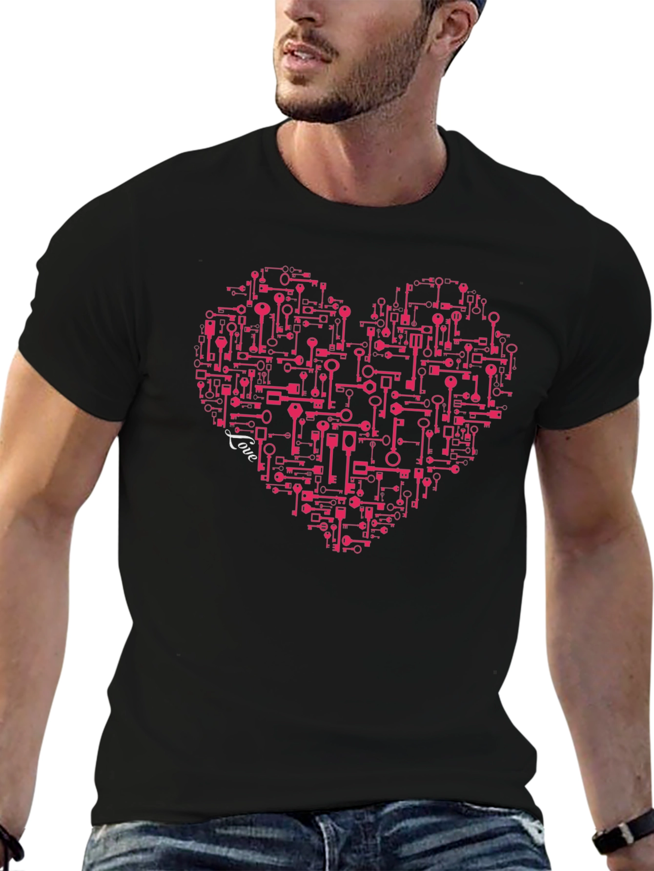 Key to My Heart Graphic T-Shirt