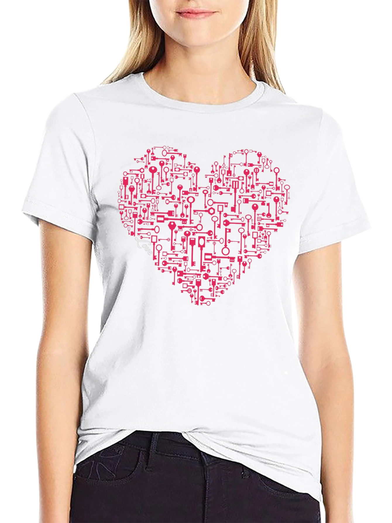 Key to My Heart Graphic T-Shirt