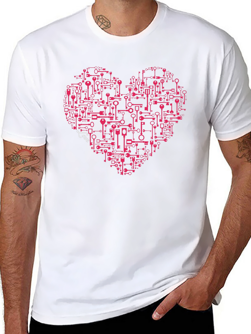 Key to My Heart Graphic T-Shirt